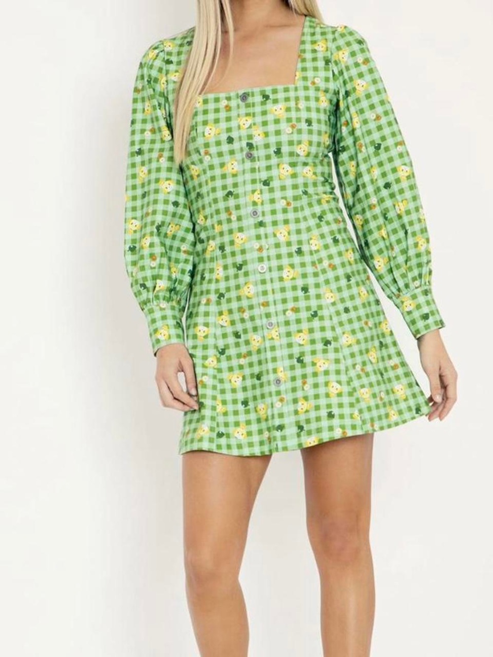Blackmilk Animal Crossing Isabelle dress